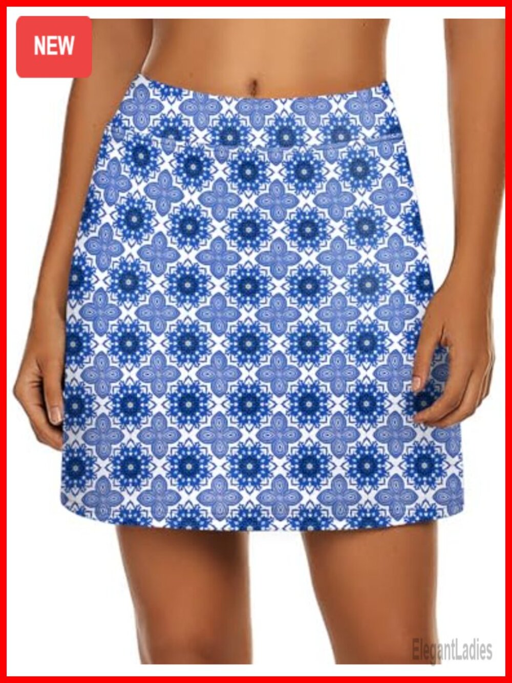 Ekouaer Women's Active Performance Skort Lightweight Skirt Golf Tennis